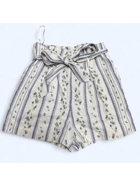 Antonio Melani White & Blue Floral Shorts